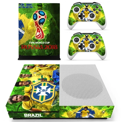 2018 FIFA World Cup CBF Neymar decal skin for Xbox one S C.. 2018 FIFA World Cup CBF Neymar decal skin for Xbox one S C..