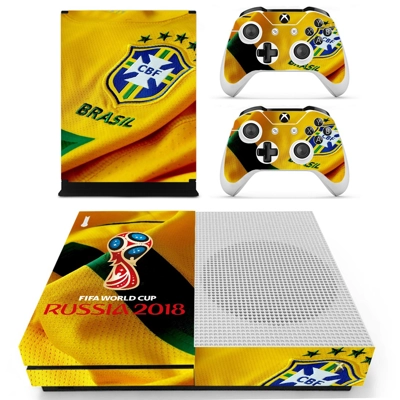 2018 FIFA World Cup CBF Neymar decal skin for Xbox one S C.. 2018 FIFA World Cup CBF Neymar decal skin for Xbox one S C..
