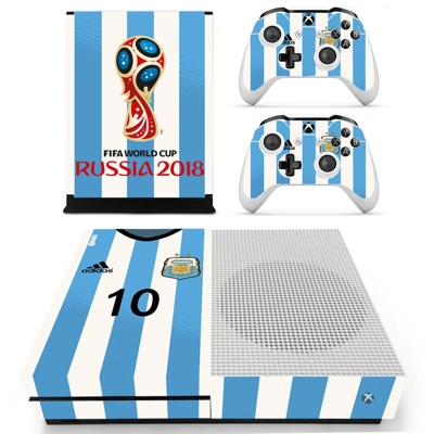 2018 FIFA World Cup AFA decal skin for Xbox one S Console .. 2018 FIFA World Cup AFA decal skin for Xbox one S Console ..