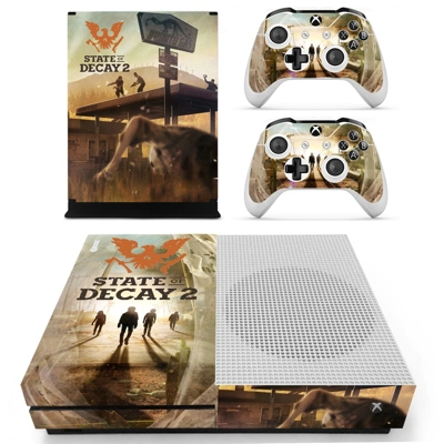 State of Decay 2 decal skin for Xbox one S Console and 2 C.. State of Decay 2 decal skin for Xbox one S Console and 2 C..