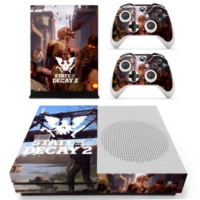 State of Decay 2 decal skin for Xbox one S Console and 2 C.. State of Decay 2 decal skin for Xbox one S Console and 2 C..
