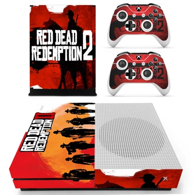Red Dead Redemption 2 decal skin for Xbox one S Console an.. Red Dead Redemption 2 decal skin for Xbox one S Console an..