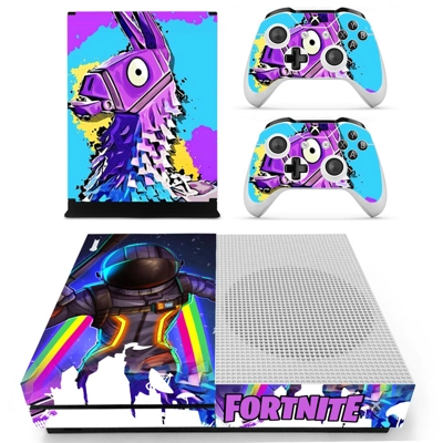 Fortnite decal skin for Xbox one S Console and 2 Controllers Fortnite decal skin for Xbox one S Console and 2 Controllers