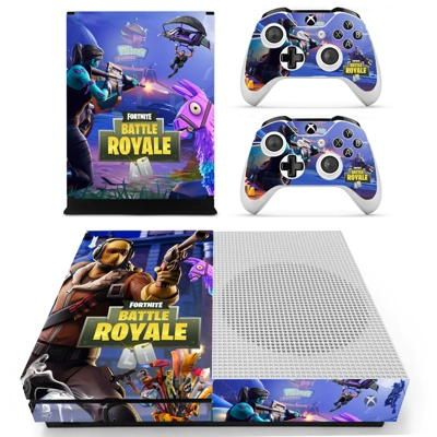 Fortnite decal skin for Xbox one S Console and 2 Controllers Fortnite decal skin for Xbox one S Console and 2 Controllers
