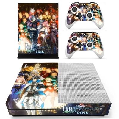 Fate Extella decal skin for Xbox one S Console and 2 Contr.. Fate Extella decal skin for Xbox one S Console and 2 Contr..