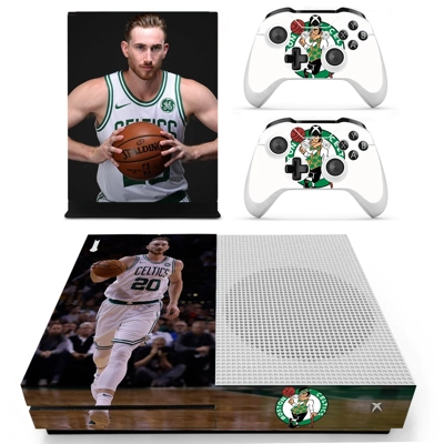 Gordon Hayward decal skin for Xbox one S Console and 2 Controllers