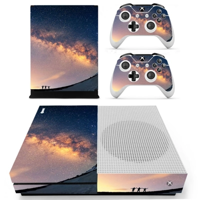 Sky Wallpaper decal skin for Xbox one S Console and 2 Controllers