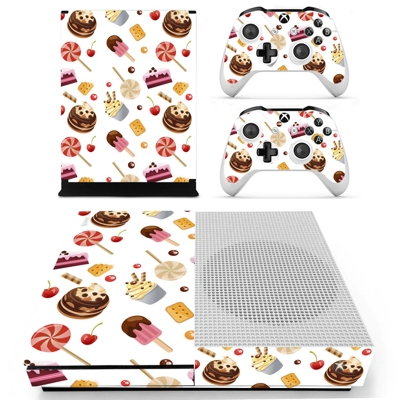 Fast food decal skin for Xbox one S Console and 2 Controll.. Fast food decal skin for Xbox one S Console and 2 Controll..