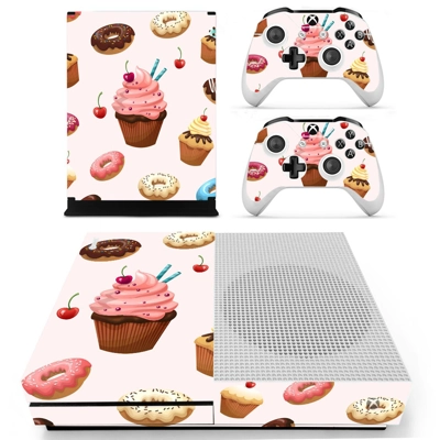 Fast food decal skin for Xbox one S Console and 2 Controll.. Fast food decal skin for Xbox one S Console and 2 Controll..
