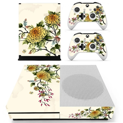 Flower Wallpaper decal skin for Xbox one S Console and 2 C.. Flower Wallpaper decal skin for Xbox one S Console and 2 C..