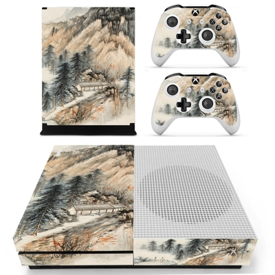 Hill Wallpaper decal skin for Xbox one S Console and 2 Con.. Hill Wallpaper decal skin for Xbox one S Console and 2 Con..