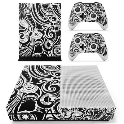 Floral Wallpaper decal skin for Xbox one S Console and 2 C.. Floral Wallpaper decal skin for Xbox one S Console and 2 C..