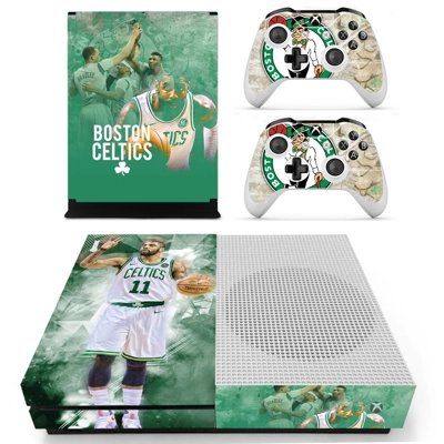 Boston Celtics decal skin for Xbox one S Console and 2 Con.. Boston Celtics decal skin for Xbox one S Console and 2 Con..