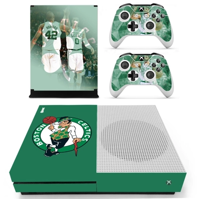 Boston Celtics decal skin for Xbox one S Console and 2 Con.. Boston Celtics decal skin for Xbox one S Console and 2 Con..
