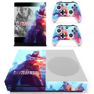 Battlefield 5 decal skin for Xbox one S Console and 2 Cont.. Battlefield 5 decal skin for Xbox one S Console and 2 Cont..