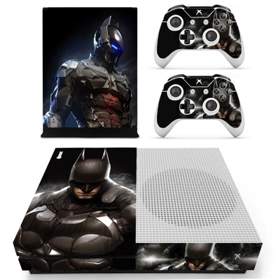 Batman decal skin for Xbox one S Console and 2 Controllers Batman decal skin for Xbox one S Console and 2 Controllers