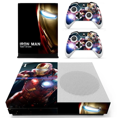 Iron Man tony stark decal skin for Xbox one S Console and .. Iron Man tony stark decal skin for Xbox one S Console and ..