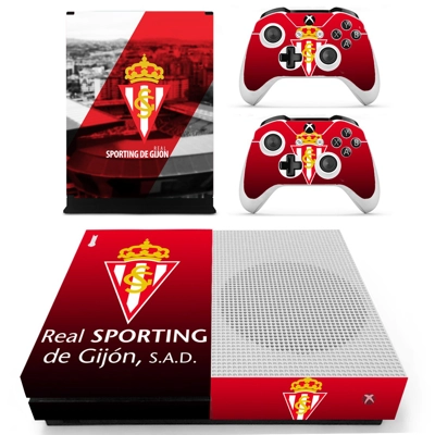 Real Sporting de Gij�n SAD decal skin for Xbox one S Conso.. Real Sporting de Gij�n SAD decal skin for Xbox one S Conso..