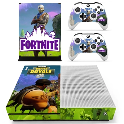 Fortnite royal battle decal skin for Xbox one S Console an.. Fortnite royal battle decal skin for Xbox one S Console an..