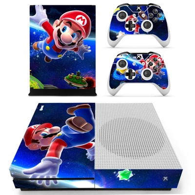 Super Mario Galaxy 2 decal skin for Xbox one S Console and.. Super Mario Galaxy 2 decal skin for Xbox one S Console and..