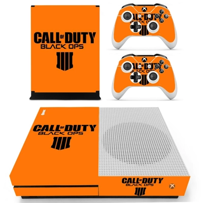 Call of Duty black ops 4 decal skin for Xbox one S Console and 2 Controllers