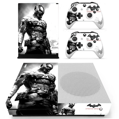 Batman arkham knight decal skin for Xbox one S Console and 2 Controllers