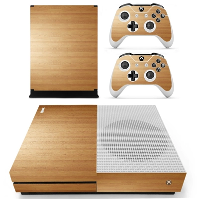 Wooden Board decal skin for Xbox one S Console and 2 Contr.. Wooden Board decal skin for Xbox one S Console and 2 Contr..