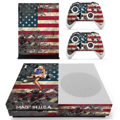 American Girl decal skin for Xbox one S Console and 2 Cont.. American Girl decal skin for Xbox one S Console and 2 Cont..