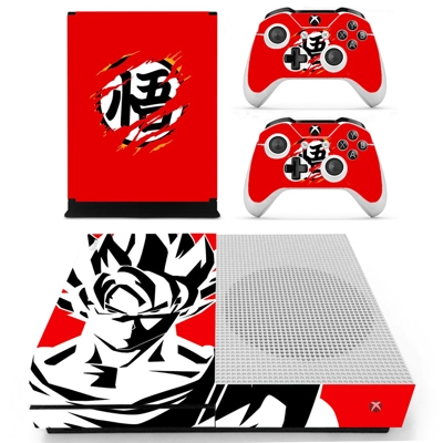 Dragon Ball Z decal skin for Xbox one S Console and 2 Cont.. Dragon Ball Z decal skin for Xbox one S Console and 2 Cont..
