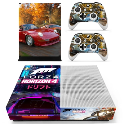 Forza Horizon 4 decal skin for Xbox one S Console and 2 Controllers