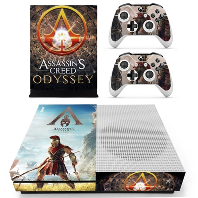 Assassin's Creed Odyssey decal skin for Xbox one S Console.. Assassin's Creed Odyssey decal skin for Xbox one S Console..