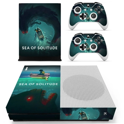 Sea of Solitude decal skin for Xbox one S Console and 2 Co.. Sea of Solitude decal skin for Xbox one S Console and 2 Co..