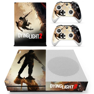 Dying Light 2 decal skin for Xbox one S Console and 2 Cont.. Dying Light 2 decal skin for Xbox one S Console and 2 Cont..