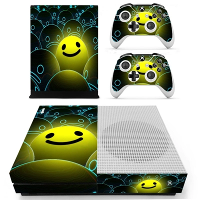 Emoji decal skin for Xbox one S Console and 2 Controllers Emoji decal skin for Xbox one S Console and 2 Controllers