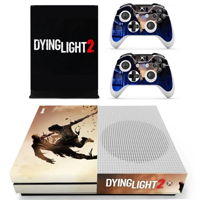 Dying Light 2 decal skin for Xbox one S Console and 2 Cont.. Dying Light 2 decal skin for Xbox one S Console and 2 Cont..