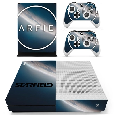 Starfield decal skin for Xbox one S Console and 2 Controll.. Starfield decal skin for Xbox one S Console and 2 Controll..