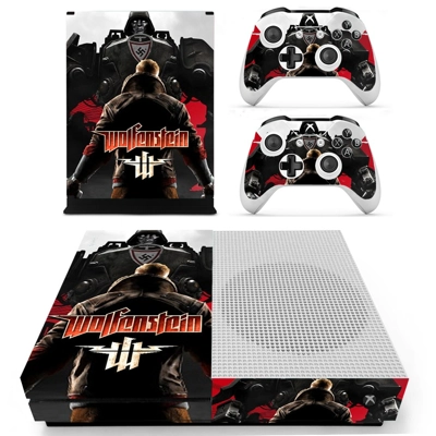 Wolfenstein decal skin for Xbox one S Console and 2 Contro.. Wolfenstein decal skin for Xbox one S Console and 2 Contro..
