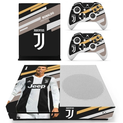 Cristiano Ronaldo decal skin for Xbox one S Console and 2 .. Cristiano Ronaldo decal skin for Xbox one S Console and 2 ..