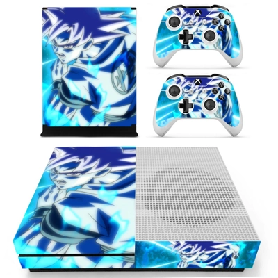 Dragon Ball Z decal skin for Xbox one S Console and 2 Cont.. Dragon Ball Z decal skin for Xbox one S Console and 2 Cont..