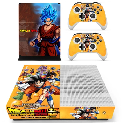 Dragon Ball Z decal skin for Xbox one S Console and 2 Cont.. Dragon Ball Z decal skin for Xbox one S Console and 2 Cont..