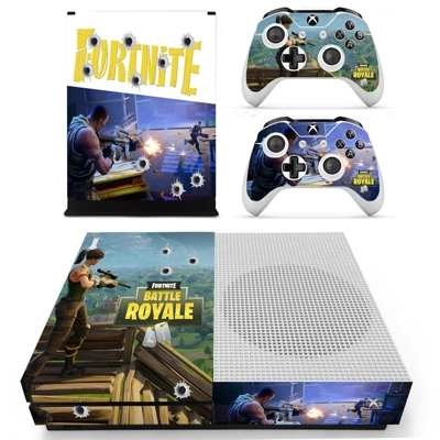 Fortnite battle royale decal skin for Xbox one S Console a.. Fortnite battle royale decal skin for Xbox one S Console a..