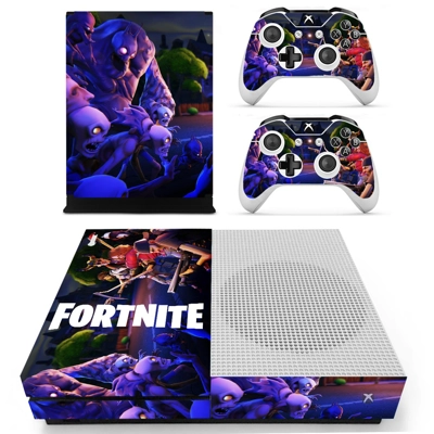 Fortnite decal skin for Xbox one S Console and 2 Controllers Fortnite decal skin for Xbox one S Console and 2 Controllers