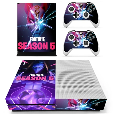 Fortnite decal skin for Xbox one S Console and 2 Controllers