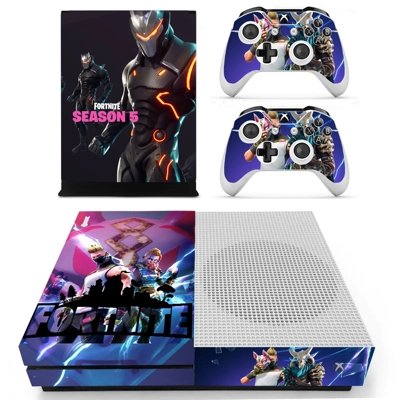 Fortnite decal skin for Xbox one S Console and 2 Controllers Fortnite decal skin for Xbox one S Console and 2 Controllers
