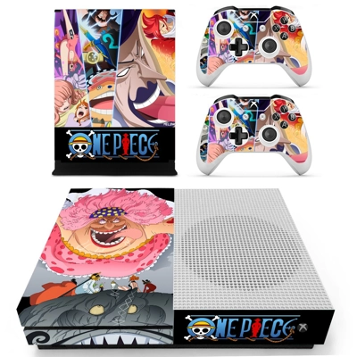One Piece decal skin for Xbox one S Console and 2 Controllers