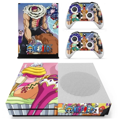 One Piece decal skin for Xbox one S Console and 2 Controllers