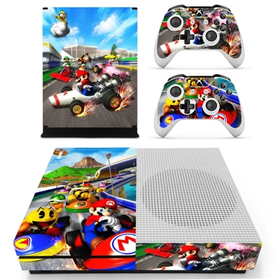Super Mario Bros decal skin for Xbox one S Console and 2 C.. Super Mario Bros decal skin for Xbox one S Console and 2 C..