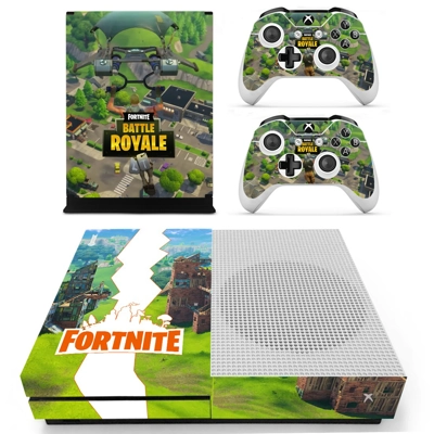Fortnite battle royale decal skin for Xbox one S Console a.. Fortnite battle royale decal skin for Xbox one S Console a..