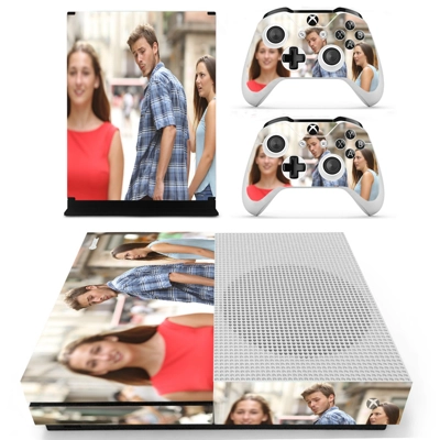 Reaction Guys decal skin for Xbox one S Console and 2 Cont.. Reaction Guys decal skin for Xbox one S Console and 2 Cont..