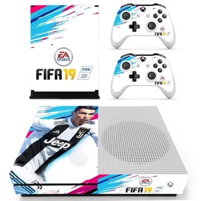FIFA 19 decal skin for Xbox one S Console and 2 Controllers FIFA 19 decal skin for Xbox one S Console and 2 Controllers